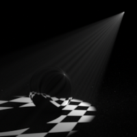 A SpotLight with a gobo texture